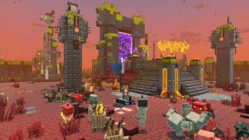 משחק נינטנדו Nintendo - Minecraft Legends Deluxe Edition