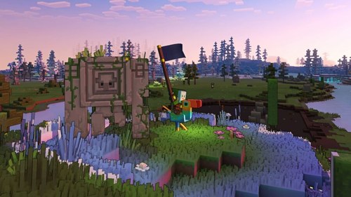 משחק נינטנדו Nintendo - Minecraft Legends Deluxe Edition