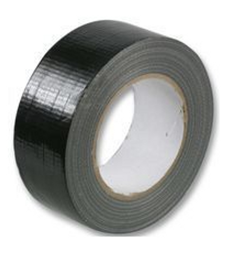  סרט גאפר שחור - ברוחב 50 מ