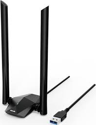 כרטיס רשת חברת Tenda דגם U18A AX1800 Dual-Band Wi-Fi 6 USB adapter With Antennas 1800Mbps