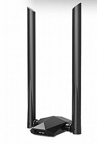 כרטיס רשת חברת Tenda דגם U18A AX1800 Dual-Band Wi-Fi 6 USB adapter With Antennas 1800Mbps