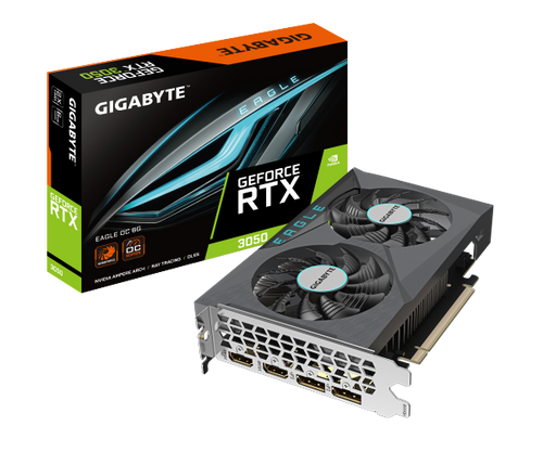 כרטיס מסך GeForce RTX 3050 EAGLE OC 6GB Gigabyte