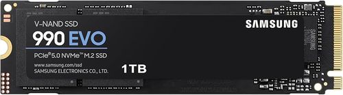 כונן SSD חברת Samsung דגם MZ-V9E1T0BW 990 EVO Series 5000MB 1TB 1024GB M.2 NVMe