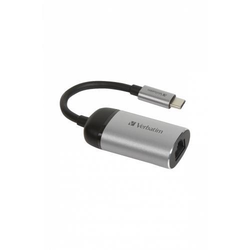 מתאם USB-C  לחיבור לרשת - Verbatim