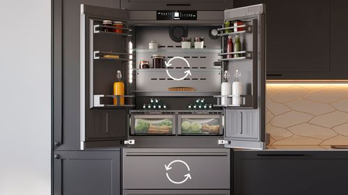 מקרר ליבהר Liebherr CBNste 8872 - Fridge-freezer with BioFresh and NoFrost ice maker