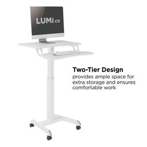 שולחן מקלדת ארגונומי קטן LUMI FWS07-7
