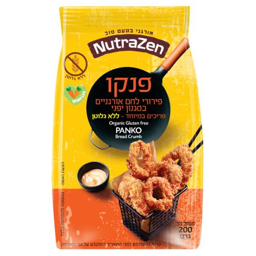 פירורי לחם פנקו יפני (200 גרם) ללא גלוטן - NutraZen