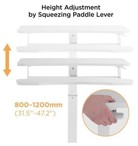שולחן מקלדת מתכוונן Lumi FWS07-7