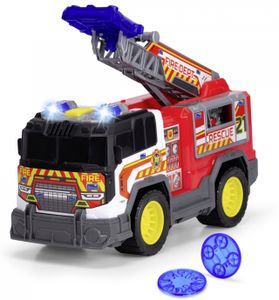 כבאית עם אורות וצלילים, סולם עולה ומשגר דיסקיות