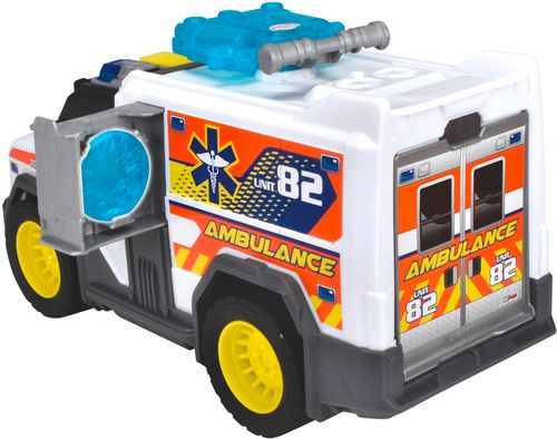 אמבולנס עם אורות וצלילים, אלונקה ומשגר דיסקיות