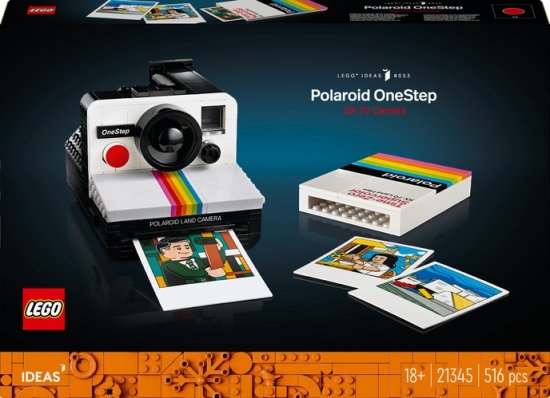 משחק לגו מצלמת פולארויד OneStep SX-70 לגילאי 18+