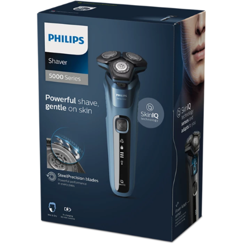 מכונת גילוח חשמלית נטענת Philips Series 5000 Wet&Dry S5589/30