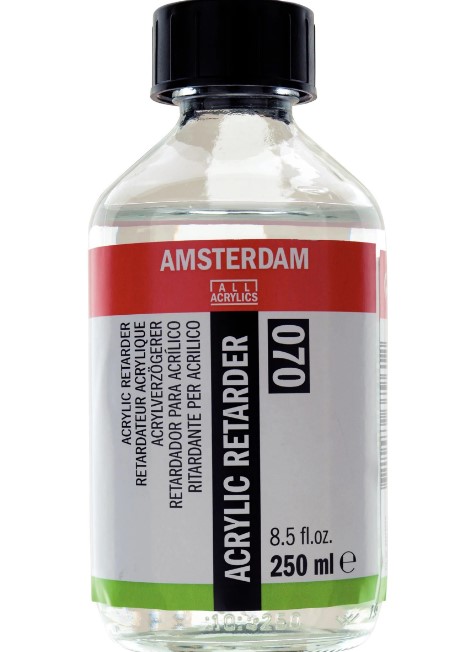 מעכב ייבוש/retarder לצבע אקריליק Amsterdam 070 (250 מ"ל)