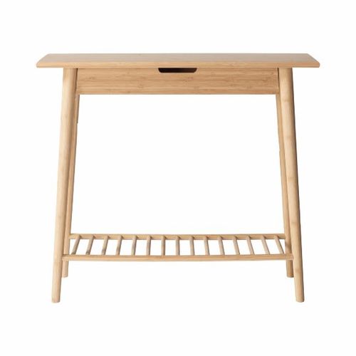 קונסולת עם מגירה ומדף במבוק NOBLE Hall table