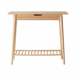 קונסולת עם מגירה ומדף במבוק NOBLE Hall table