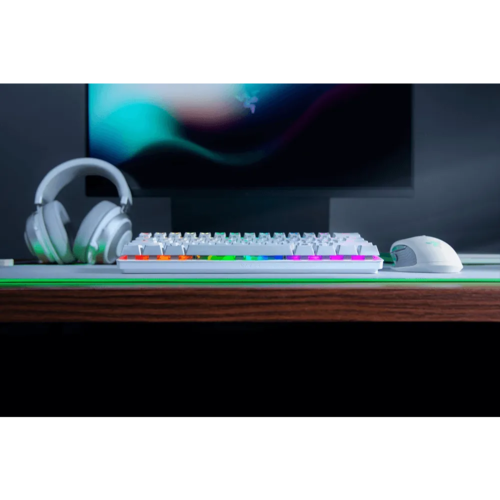  מקלדת אופטית צבע לבן RAZER HUNTSM MINI RED.S 