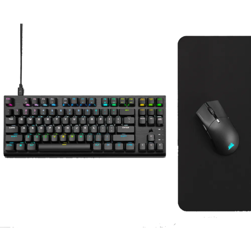  מקלדת מכנית-אופטית CORSAIR K60 PRO TKL RGB 