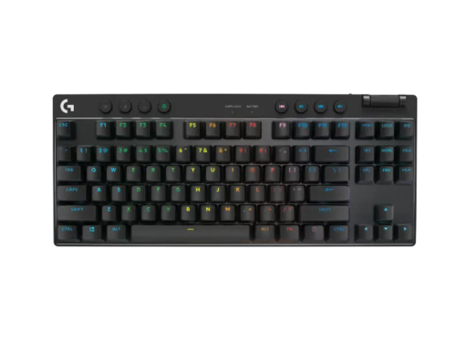  מקלדת גיימינג אלחוטית PRO X TKL LIGHTSPEED Logitech G- צבע שחור 