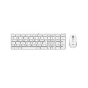  סט אלחוטי - Logitech MK950 SLIM מבית Logitech בצבע Off-white 