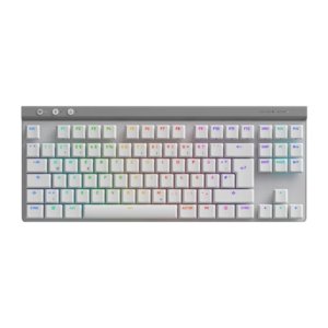  מקלדת גיימינג LOGITECH G515 LIGHTSPEED TKL צבע לבן 