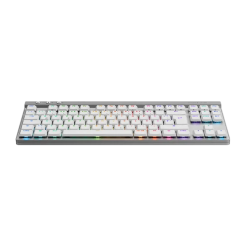  מקלדת גיימינג LOGITECH G515 LIGHTSPEED TKL צבע לבן 