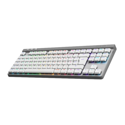  מקלדת גיימינג LOGITECH G515 LIGHTSPEED TKL צבע לבן 
