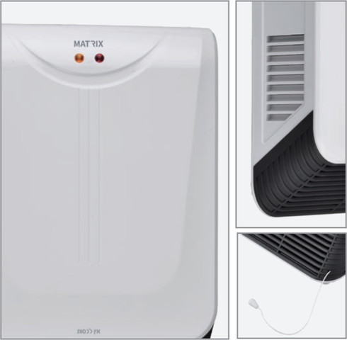 MATRIX מפזר חום לאמבטיה 2400W Matrix מאטריקס Turbo