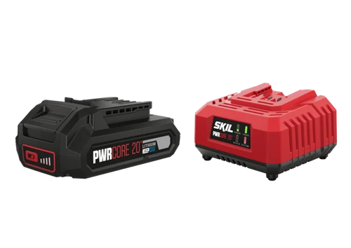 סוללה 20V 2.0Ah בטכנולוגיית Keep Cool + מטען 20V 2.4A במארז דגם BC1E3110AA יצרן SKIL