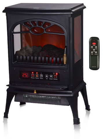 MATRIX קמין חשמלי מעוצב כולל שלט Matrix 1800W מאטריקס BLAZE