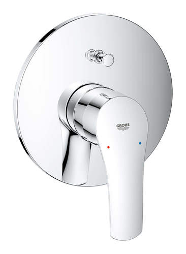 כיסוי לאינטרפוץ 4 דרך EuroSmart לגוף 33963000 כרום ניקל