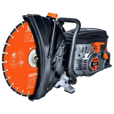 מסור מוטורי לחיתוך ‏בטוןHUNTER 93.6cc 102405-002 16