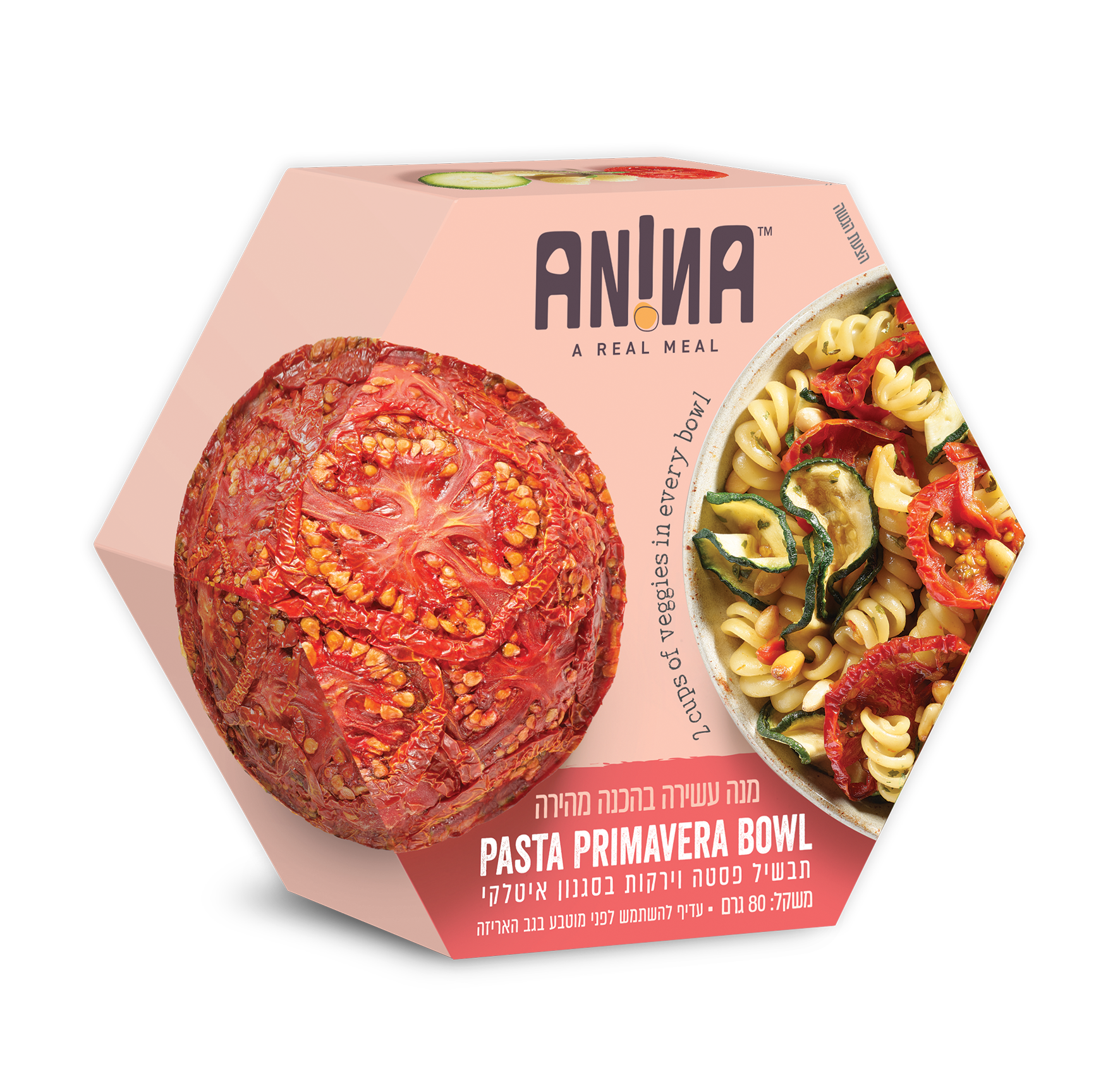 תבשיל פסטה וירקות בסגנון איטלקי - ANINA