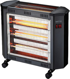 תנור חימום קוורץ 3+1 גופי חימום Matrix מאטריקס OMHT2400i שחור