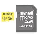  כרטיס זכרון 64GB MICRO SD MAXELL  