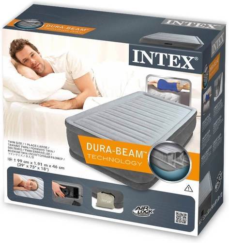 ‏מזרן יחיד מתנפח 64412 INTEX אינטקס