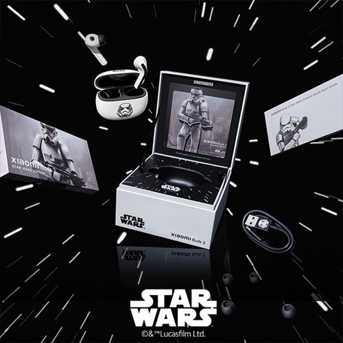 אוזניות Bluetooth במהדורה מיוחדת Xiaomi Buds 3 Star Wars Edition