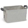 סל כביסה מתקפל 35 ליטר, בד אפור Brabantia
