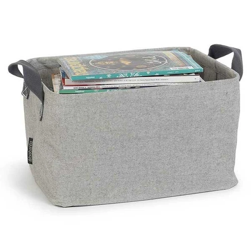 סל כביסה מתקפל 35 ליטר, בד אפור Brabantia 07