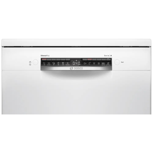 מדיח כלים ‏רחב בצבע לבן  Bosch SMS4HKW06E בוש