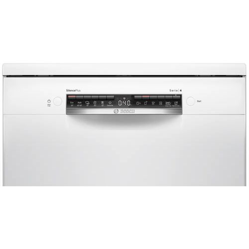 מדיח כלים ‏רחב בצבע לבן  Bosch SMS4HKW06E בוש