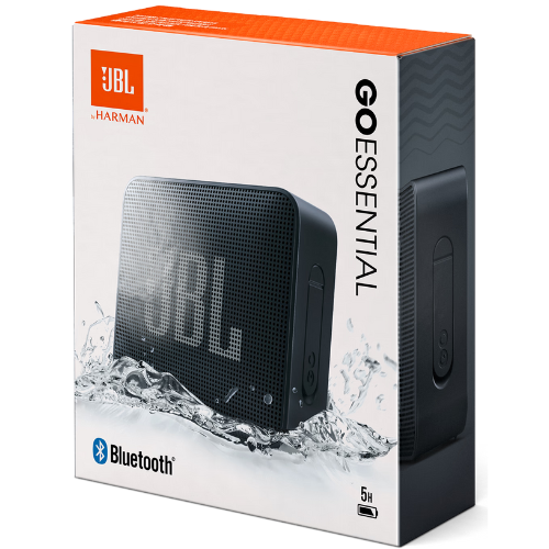 רמקול אלחוטי נייד צבע שחור JBL Go Essential