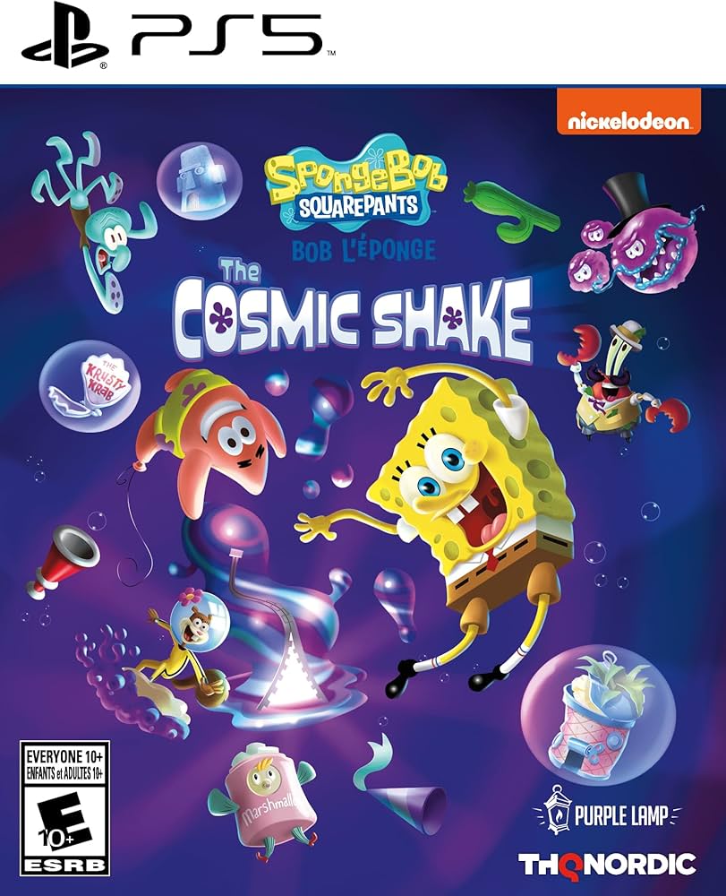 PS5 SPONGEBOB SQUAREPANTS COSMIC SHAKE סוני