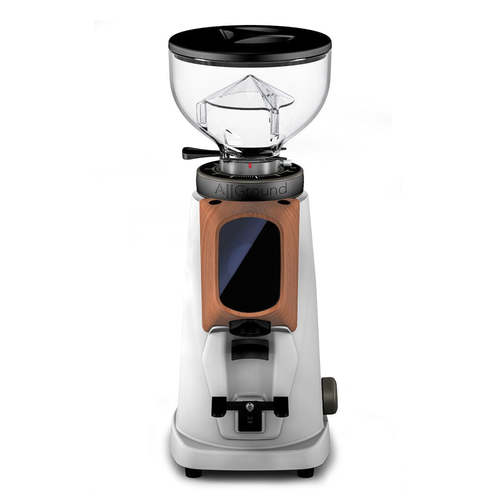 Fiorenzato Grinder AllGround Sense White with Wood
