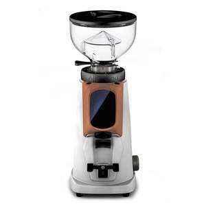 מטחנת קפה מקצועית פיורנזטו Fiorenzato Grinder AllGround Sense White with Wood