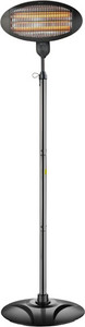 MATRIX תנור חימום כולל סטנד מתכוונן Matrix מאטריקס IP34Calor2000ST שחור