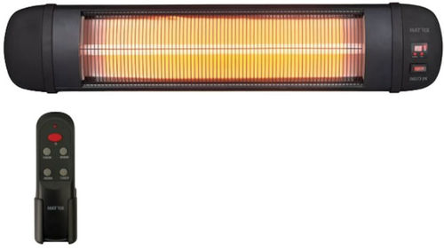 MATRIX תנור חימום קיר כולל שלט Matrix 3000W מאטריקס Trooper שחור