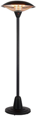 MATRIX פטריית חימום חשמלית בצבע שחור Matrix מאטריקס IP34TRO3000HTST