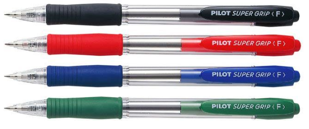 עט פיילוט סופר גריפ כדורי PILOT Super Grip F