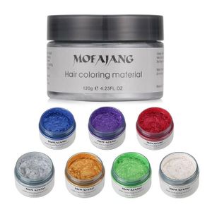 צבע שיער זמני + ווקס מעצב 120 גרם - mofajang