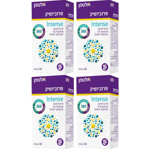 פרוביוטיק אינטנס  | Probiotic intense | לשימוש יוםיומי |מבצע שישייה | מיכל 360 כמוסות | 